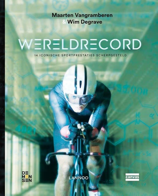 Wereldrecord – omslag van het luisterboek van Maarten Vangramberen,Wim Degrave