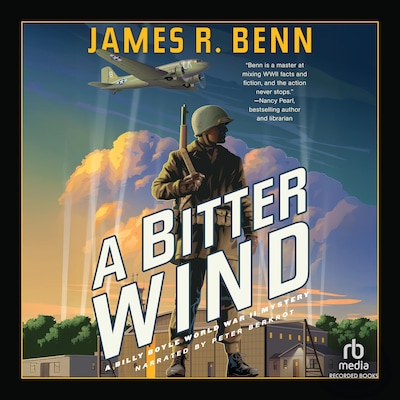 A Bitter Wind – omslag til lydbogen af James R. Benn