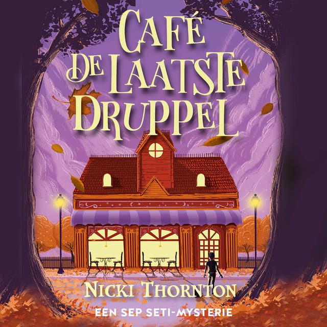 Café De laatste druppel – omslag van het luisterboek van Nicki Thornton