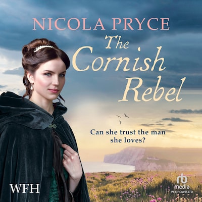 The Cornish Rebel – omslag til lydbogen af Nicola Pryce
