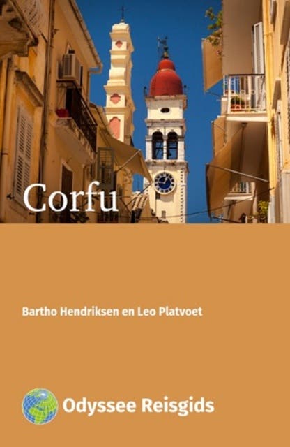 Corfu – omslag van het luisterboek van Bartho Hendriksen