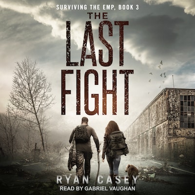 The Last Fight – omslag til lydbogen af Ryan Casey
