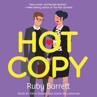 Hot Copy – omslag til lydbogen af Ruby Barrett