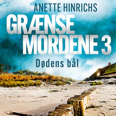 Dødens bål – omslag til lydbogen af Anette Hinrichs