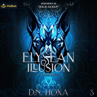 The Elysean Illusion – omslag til lydbogen af D.N. Hoxa