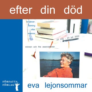 Efter din död – omslag till ljudboken av Eva Lejonsommar