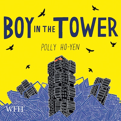 Boy in the Tower – omslag til lydbogen af Polly Ho-Yen