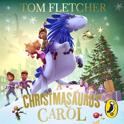 A Christmasaurus Carol – omslag til lydbogen af Tom Fletcher