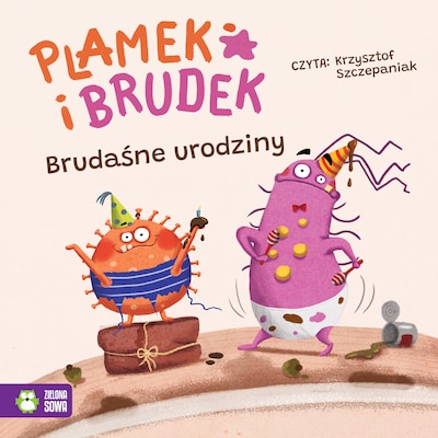 Plamek i Brudek. Brudaśne urodziny – okładka audiobooka, autor Jelena Pervan