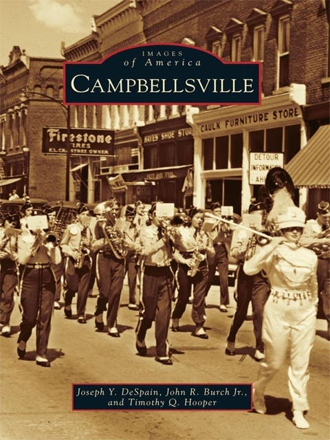 Campbellsville – omslag til lydbogen af Joseph Y Despain, John R Burch Jr, Timothy Q Hooper
