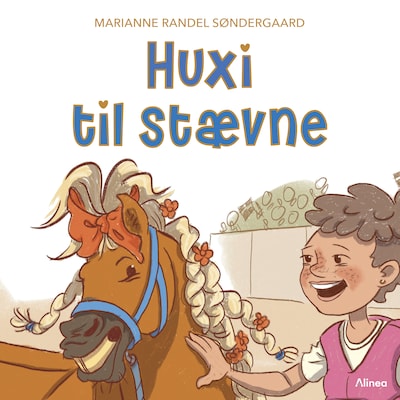 Huxi til stævne – omslag til lydbogen af Marianne Randel Søndergaard