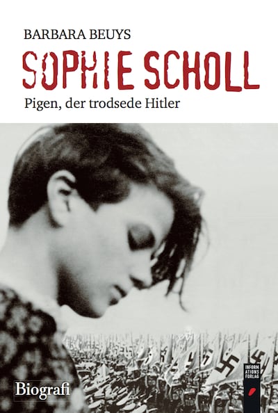 Sophie Scholl - Pigen, der trodsede Hitler – omslag til lydbogen af Barbara Beuys