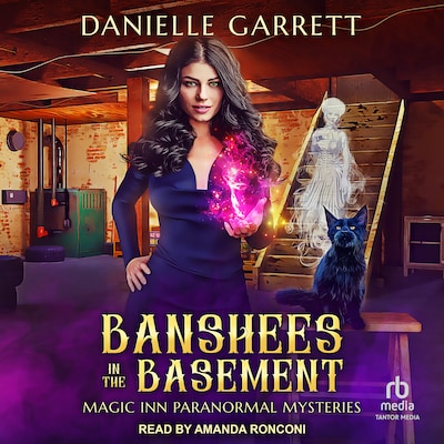 Banshees in the Basement – omslag til lydbogen af Danielle Garrett