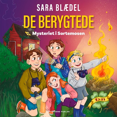 De berygtede - Mysteriet i Sortemosen – omslag til lydbogen af Sara Blædel