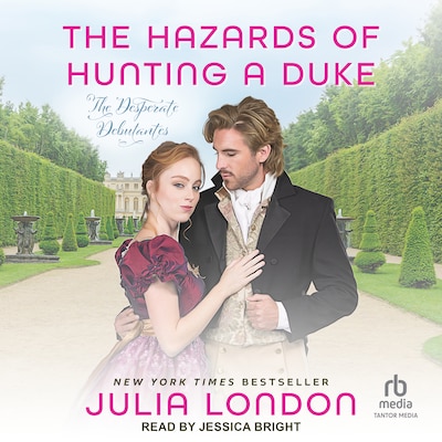 The Hazards of Hunting a Duke – omslag til lydbogen af Julia London