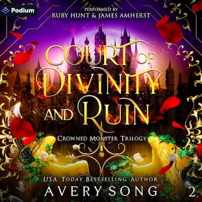 Court of Divinity and Ruin – omslag til lydbogen af Avery Song