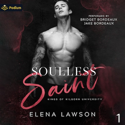 Soulless Saint – omslag til lydbogen af Elena Lawson