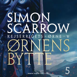 Ørnens bytte – omslag til lydbogen af Simon Scarrow