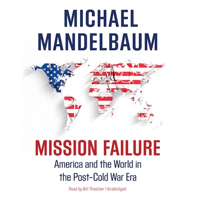 Mission Failure – omslag til lydbogen af Michael Mandelbaum