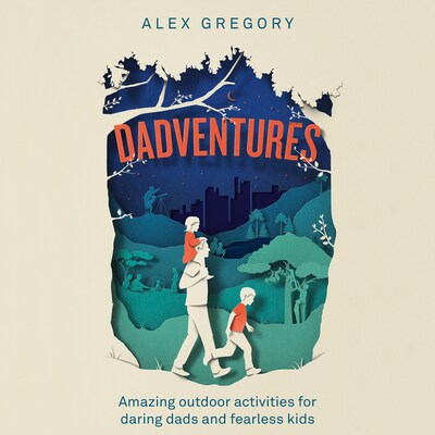 Dadventures – omslag van het luisterboek van Alex Gregory