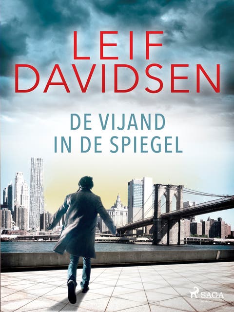 De vijand in de spiegel – omslag van het luisterboek van Leif Davidsen
