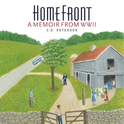 Home Front  A memoir from WWII – omslag van het luisterboek van C. D. Peterson