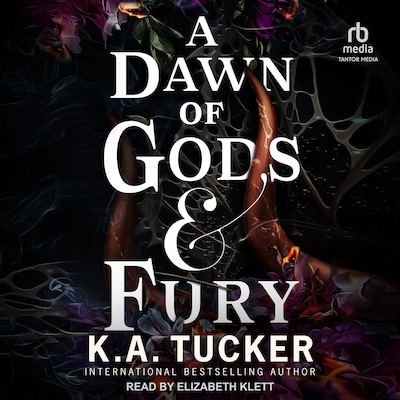 A Dawn of Gods & Fury – omslag til lydbogen af K. A. Tucker