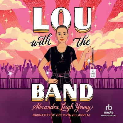 Lou with the Band – omslag til lydbogen af Alexandra Leigh Young