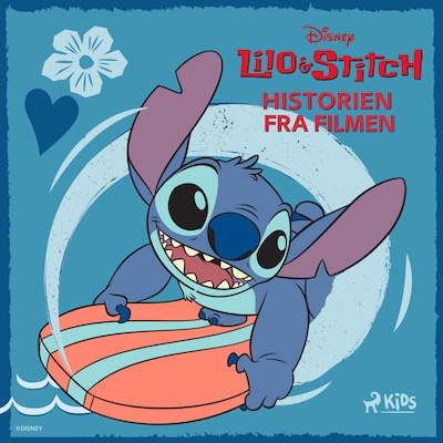 Lilo & Stitch - Historien fra filmen – omslag til lydbogen af Disney