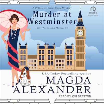 Murder at Westminster – omslag til lydbogen af Magda Alexander