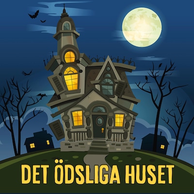 Det ödsliga huset – omslag till ljudboken av Karin Hofvander
