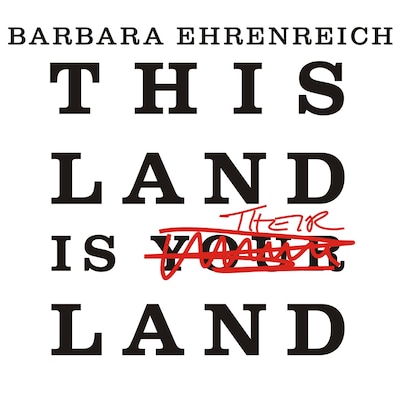 This Land Is Their Land – omslag til lydbogen af Barbara Ehrenreich
