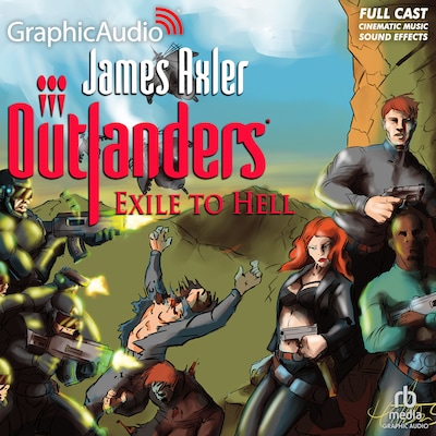 Exile to Hell [Dramatized Adaptation] – omslag til lydbogen af James Axler