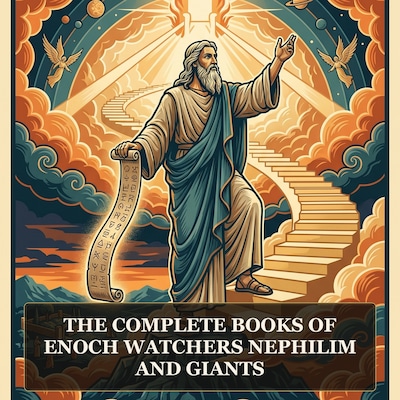 The Complete Books of Enoch, Watchers, Nephilim and Giants – omslag van het luisterboek van Various Ancient Writers, Adam, Eve