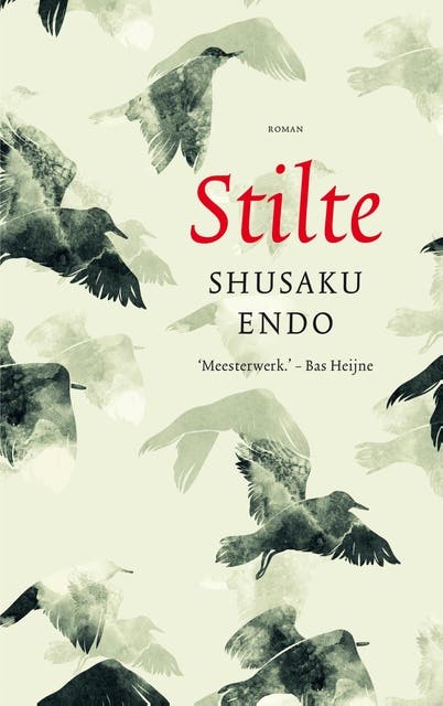 Stilte – omslag van het luisterboek van Shusaku Endo