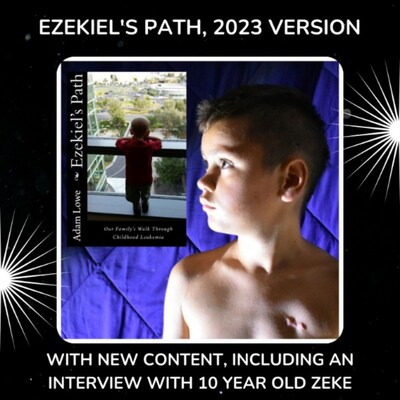 Ezekiel's Path 2023 Version – omslag till ljudboken av Adam A Lowe