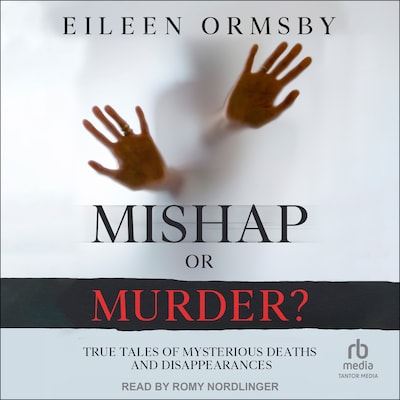Mishap or Murder? – omslag til lydbogen af Eileen Ormsby