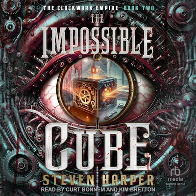 The Impossible Cube – omslag til lydbogen af Steven Harper