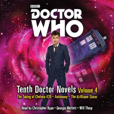 Doctor Who: Tenth Doctor Novels Volume 4 – omslag til lydbogen af David Llewellyn, Christopher Cooper, Daniel Blythe
