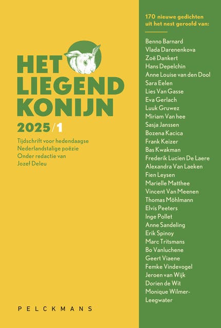 Het Liegend Konijn (jg. 23 nr. 1): Tijdschrift voor hedendaagse Nederlandstalige poëzie
