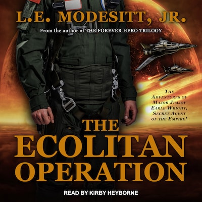 The Ecolitan Operation – omslag til lydbogen af L. E. Modesitt, Jr.