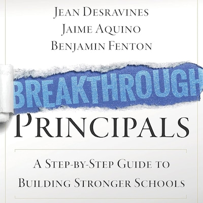 Breakthrough Principals – omslag til lydbogen af Jaime Aquino, Jean Desravines