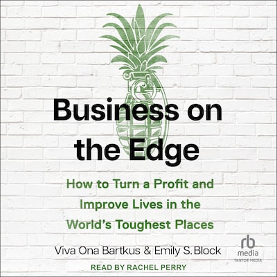 Business on the Edge – omslag til lydbogen af Viva Ona Bartkus, Emily S. Block