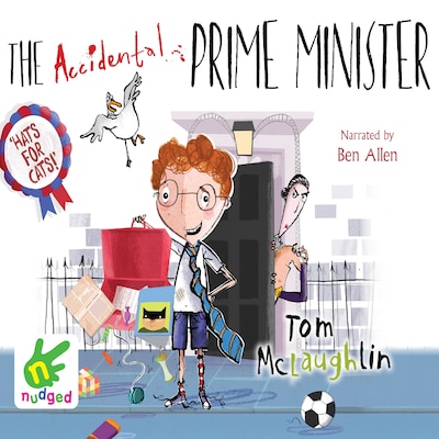 The Accidental Prime Minister – omslag til lydbogen af Tom McLaughlin