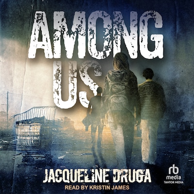 Among Us – omslag til lydbogen af Jacqueline Druga