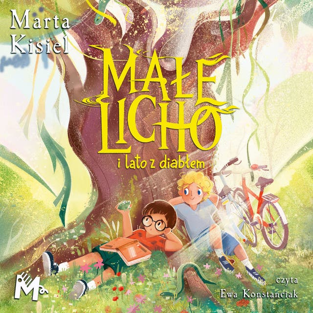 Małe Licho i lato z diabłem – okładka audiobooka, autor Marta Kisiel