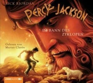 Im Bann des Zyklopen (Percy Jackson 2) – okładka audiobooka, autor Rick Riordan