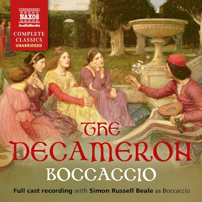 The Decameron – omslag til lydbogen af . Boccaccio