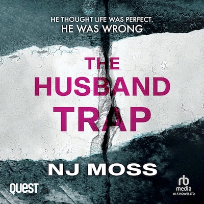The Husband Trap – omslag til lydbogen af N. J. Moss