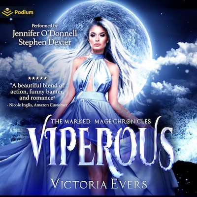 Viperous – omslag til lydbogen af Victoria Evers